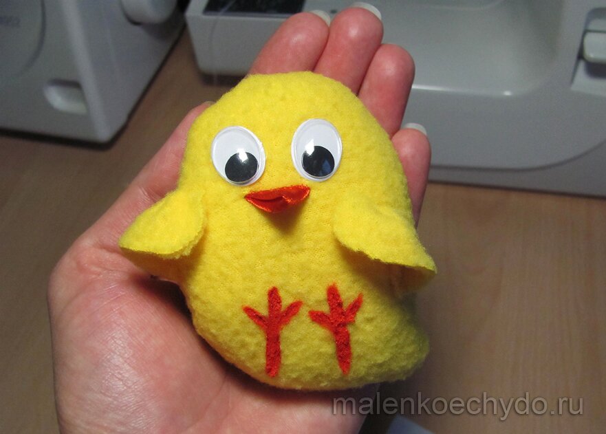 цыпленок сшитый своими руками